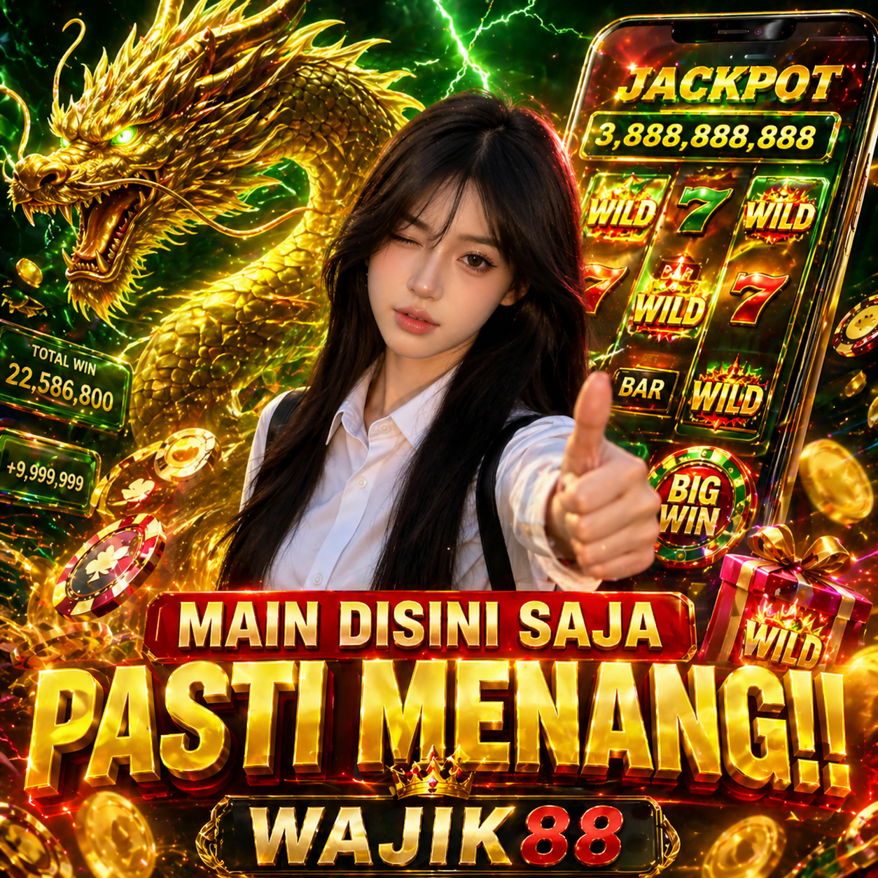 WAJIK88 : Menyediakan Bonus Game Online Terbesar Di Platform Ini